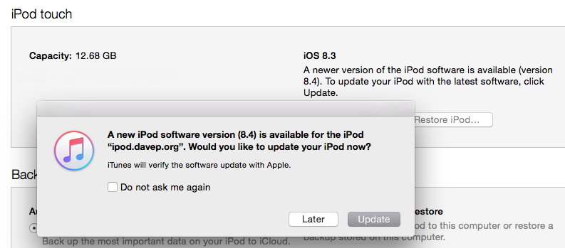 When is 8.4 not 8.4, iTunes?